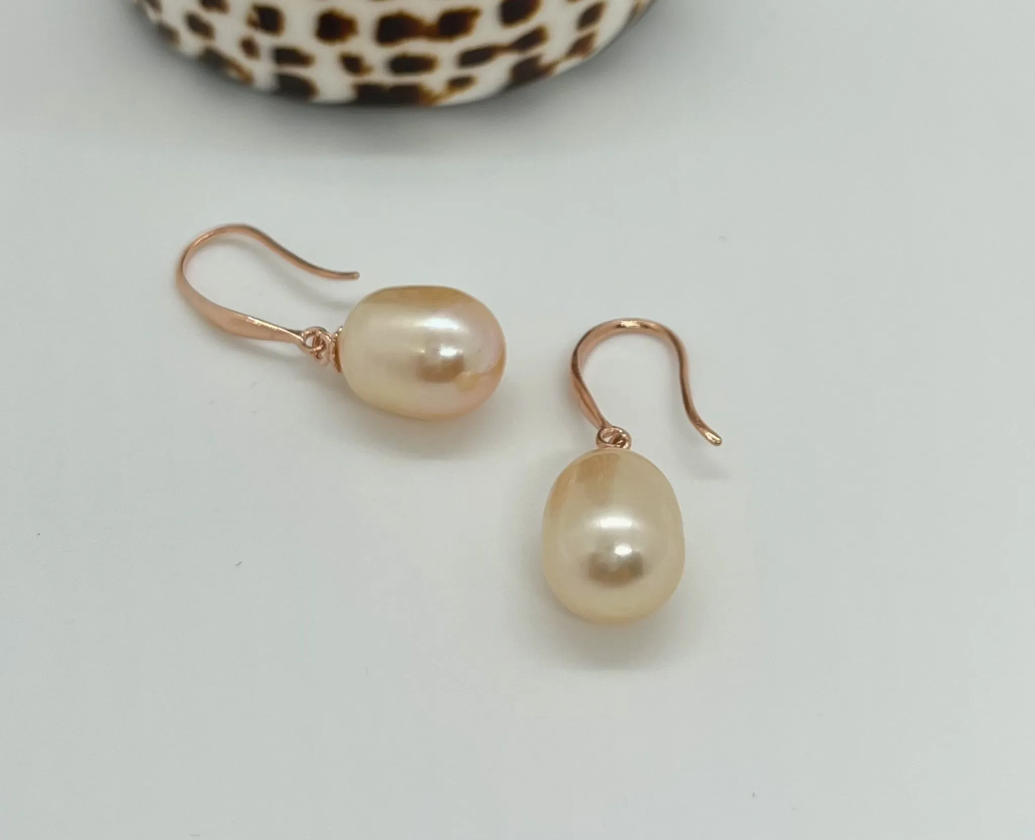 10mm-12mm Freshwater Pearl Earrings Drop