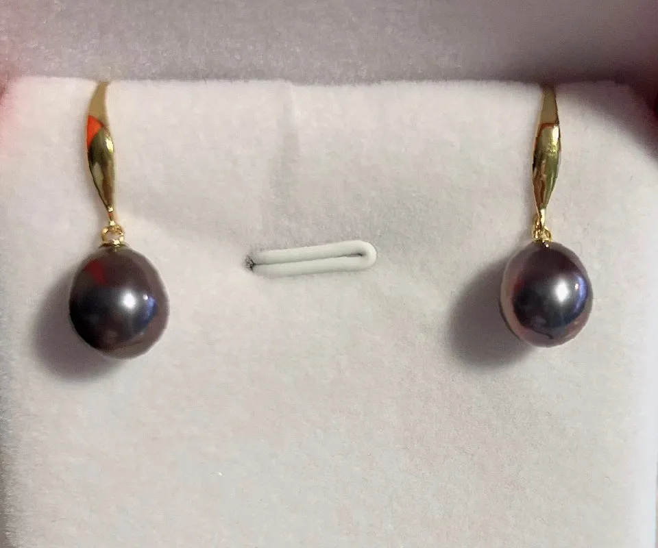 10mm-12mm Freshwater Pearl Earrings Drop