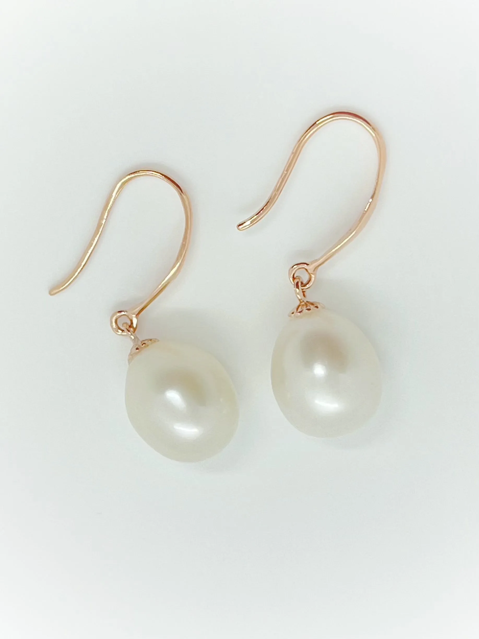 10mm-12mm Freshwater Pearl Earrings Drop