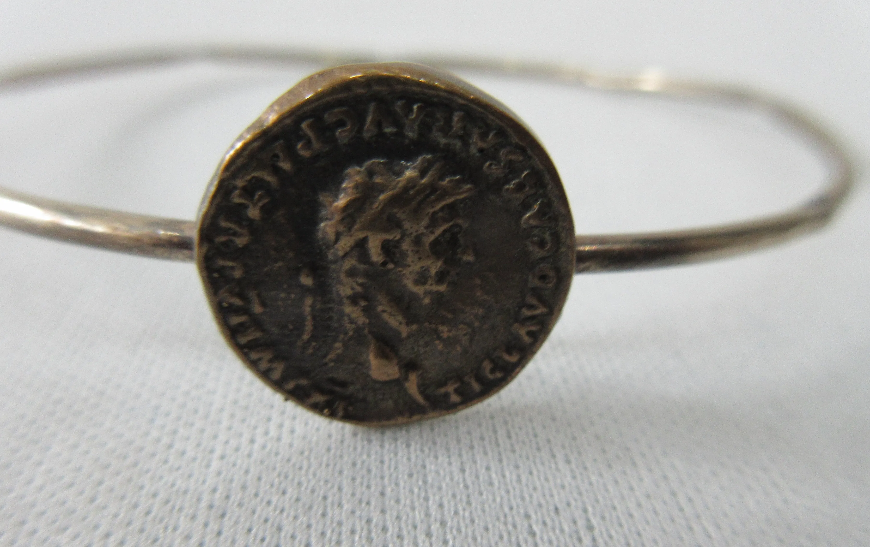 20A41 -Karyn Chopik Attached Coin Bracelet