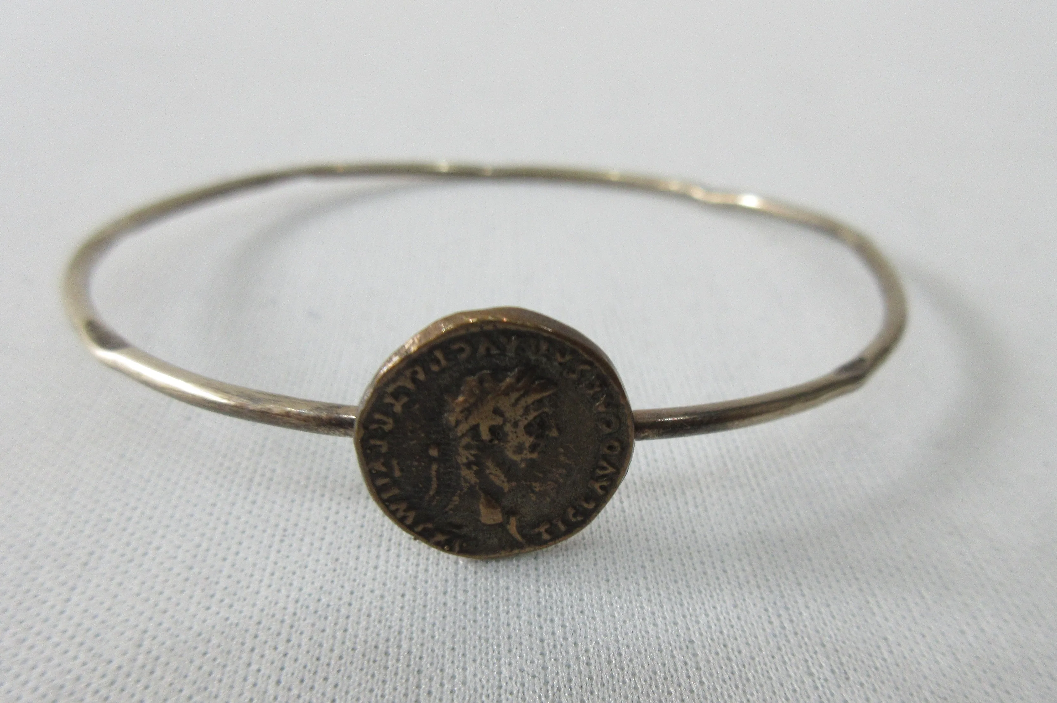 20A41 -Karyn Chopik Attached Coin Bracelet