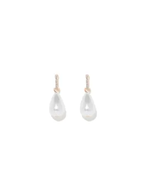 Abby Tear Drop Pearl Earrings