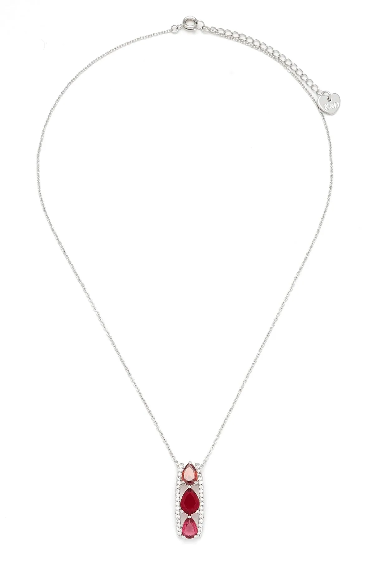 Ailani Ruby Pendant Necklace