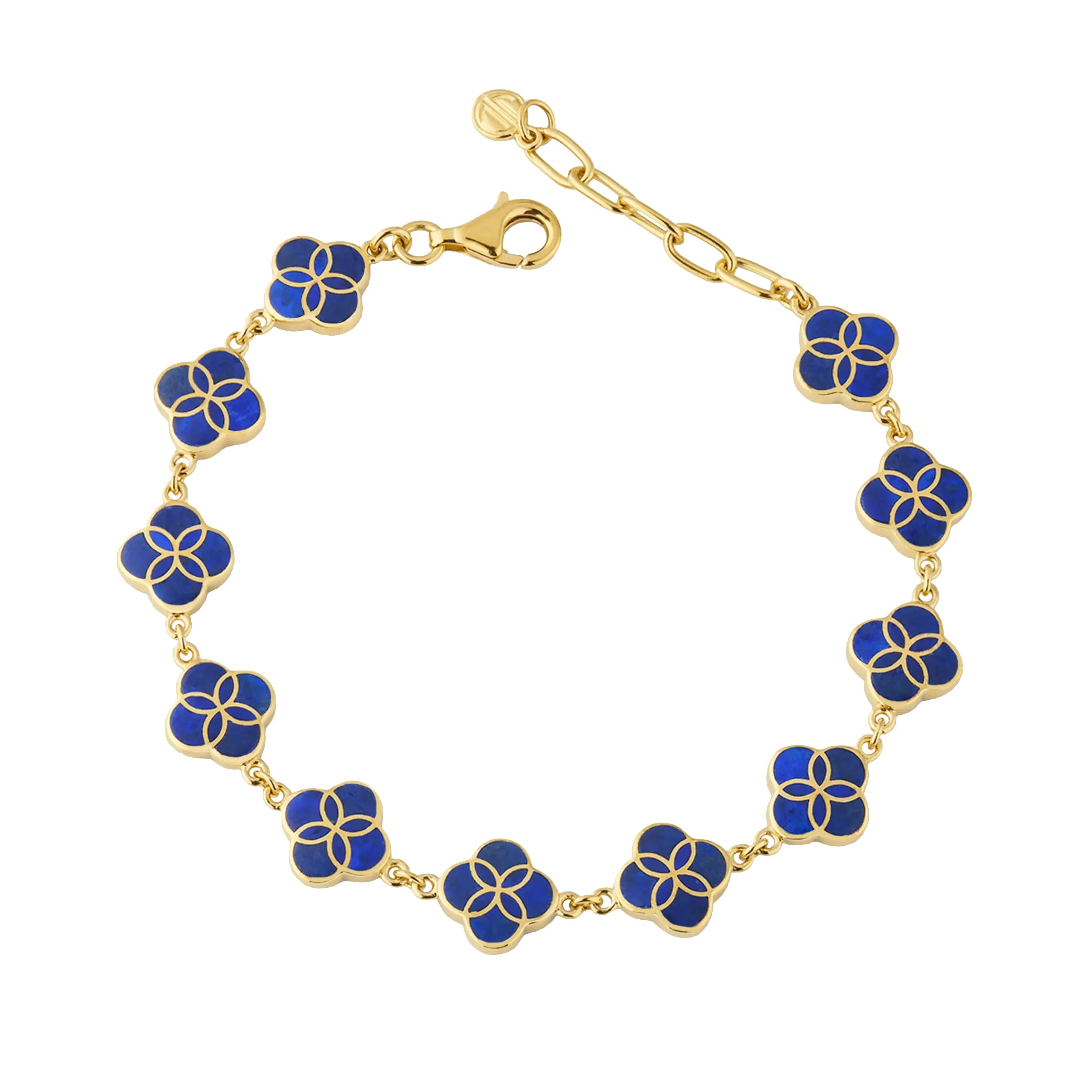 All Over Petal Sterling Bracelet