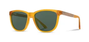 Arrowcrest Sunglasses [Matte Orange/Walnut]