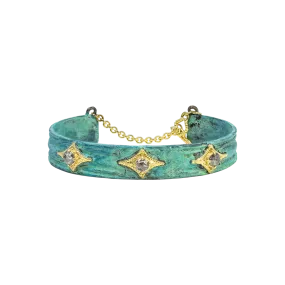 Artifact Teal Patina Bracelet