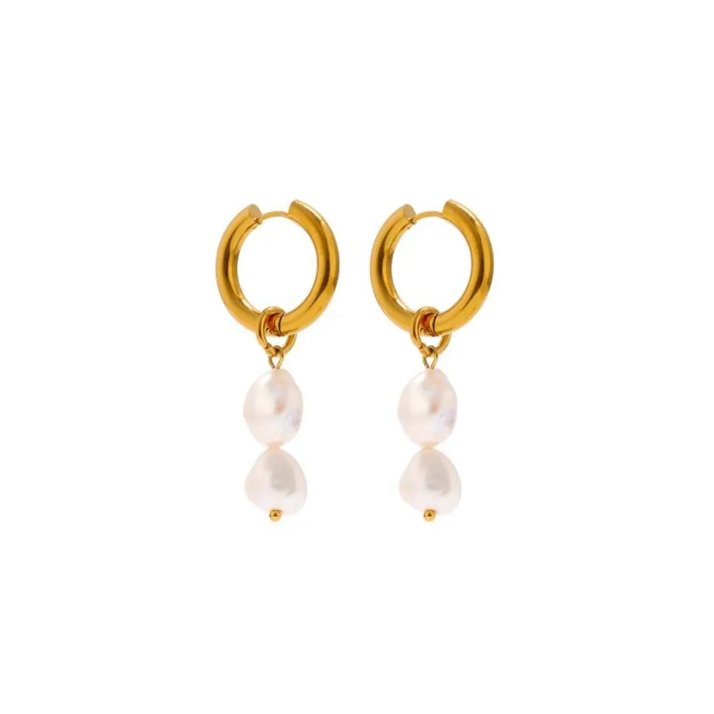 Ashley Pearl Earrings