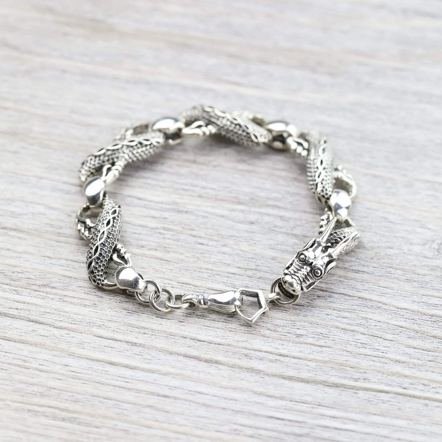 Awakening Dragon Men's Bracelet