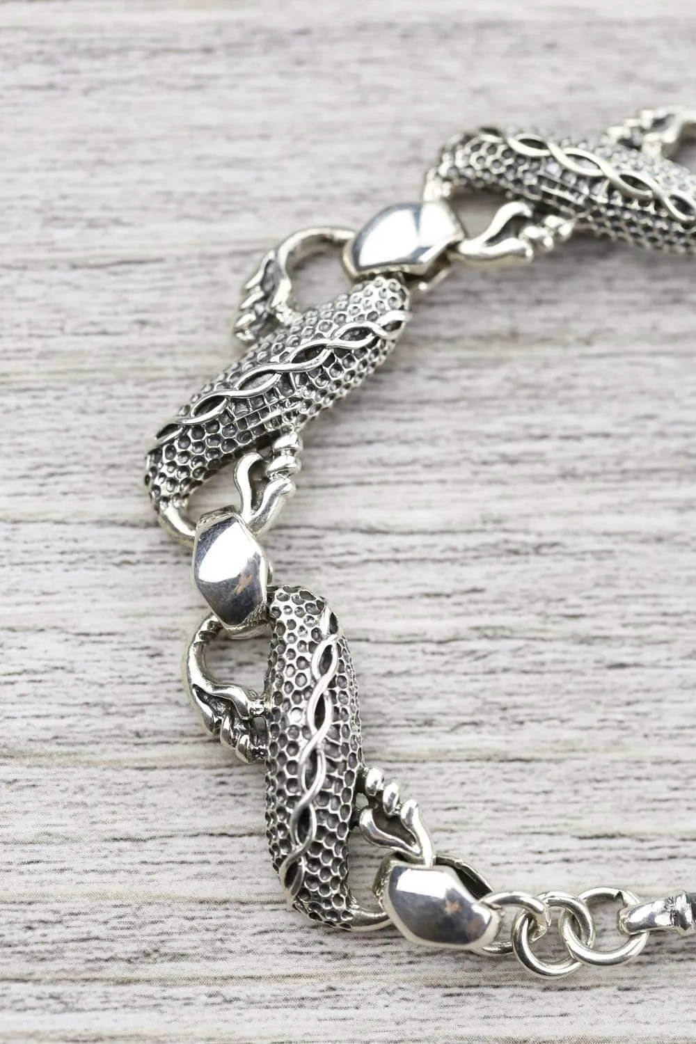 Awakening Dragon Men's Bracelet