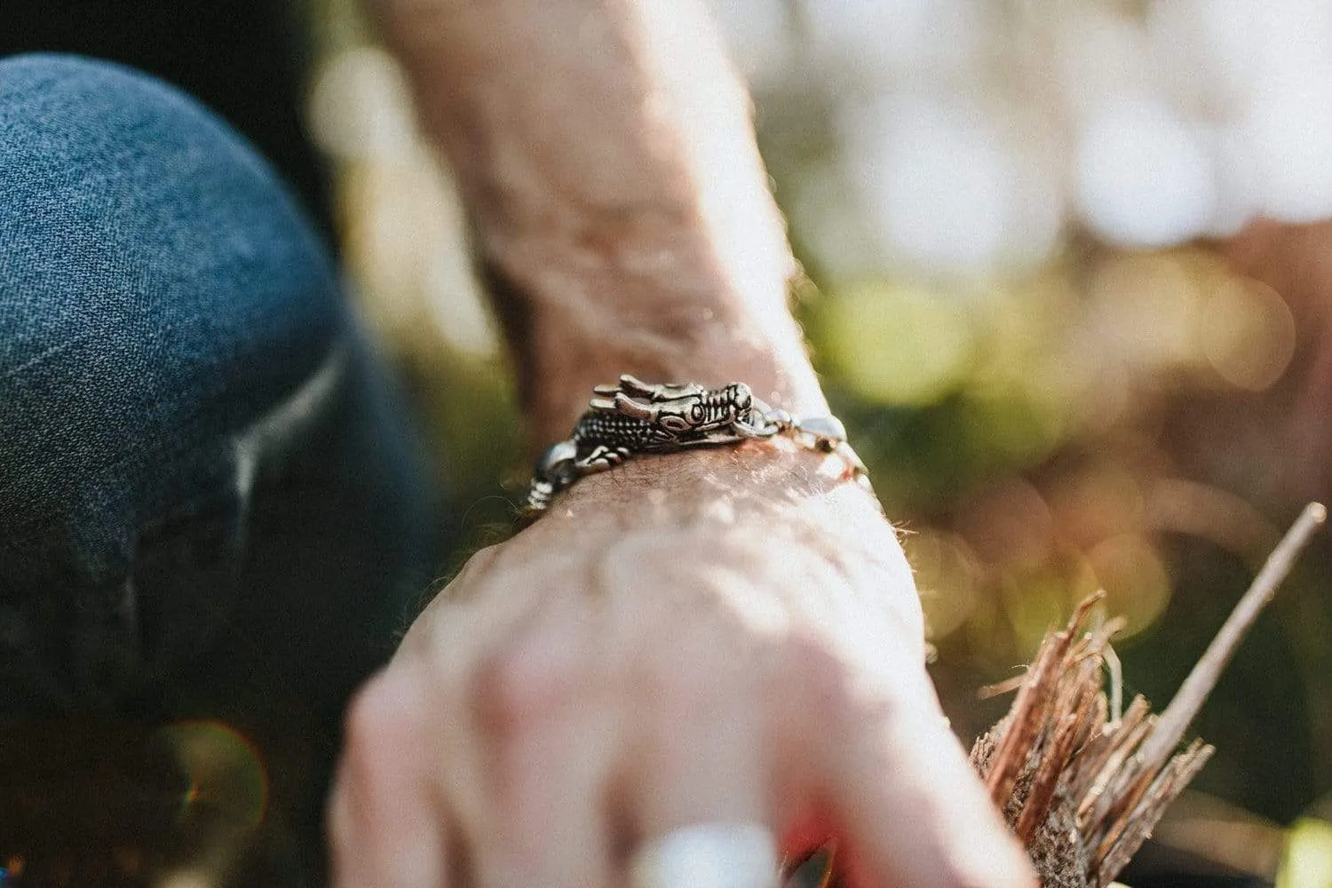 Awakening Dragon Men's Bracelet