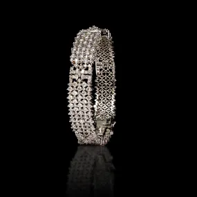 Bangle in Cubic Zircons