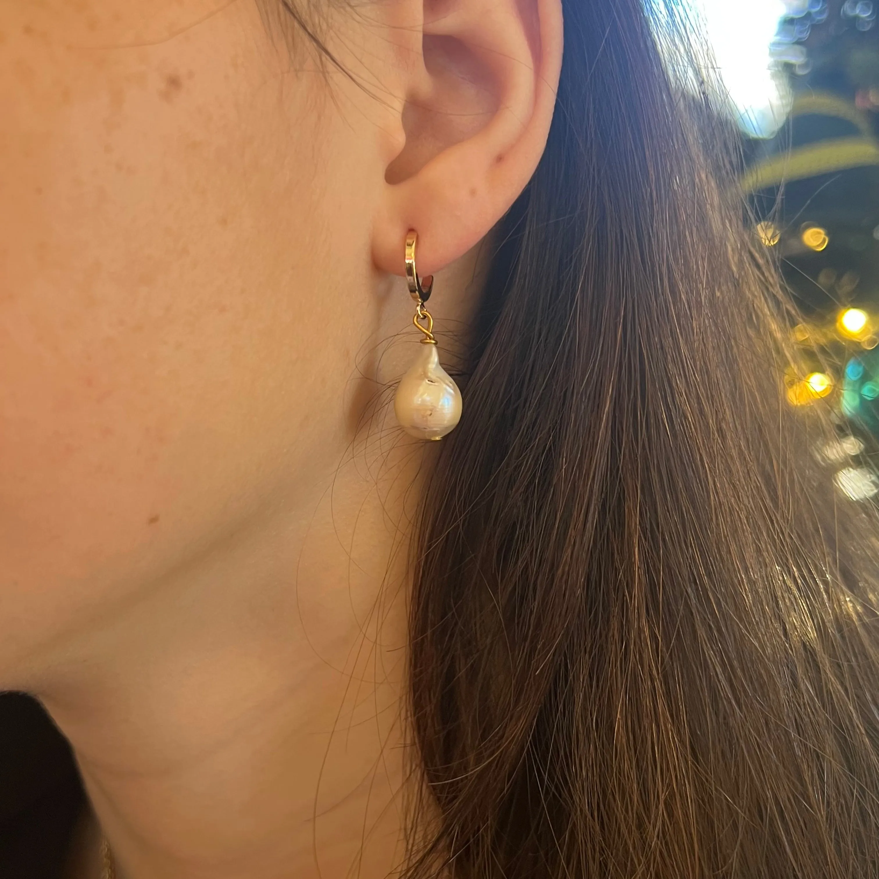 Baroque Pearl Earrings