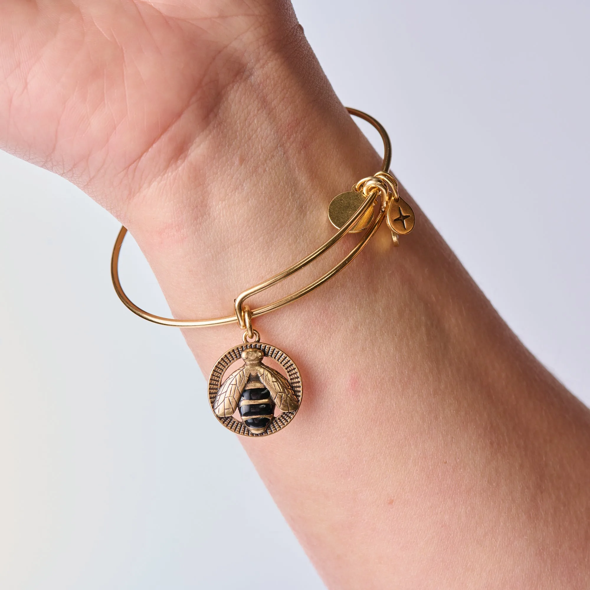 Bee Charm Bangle