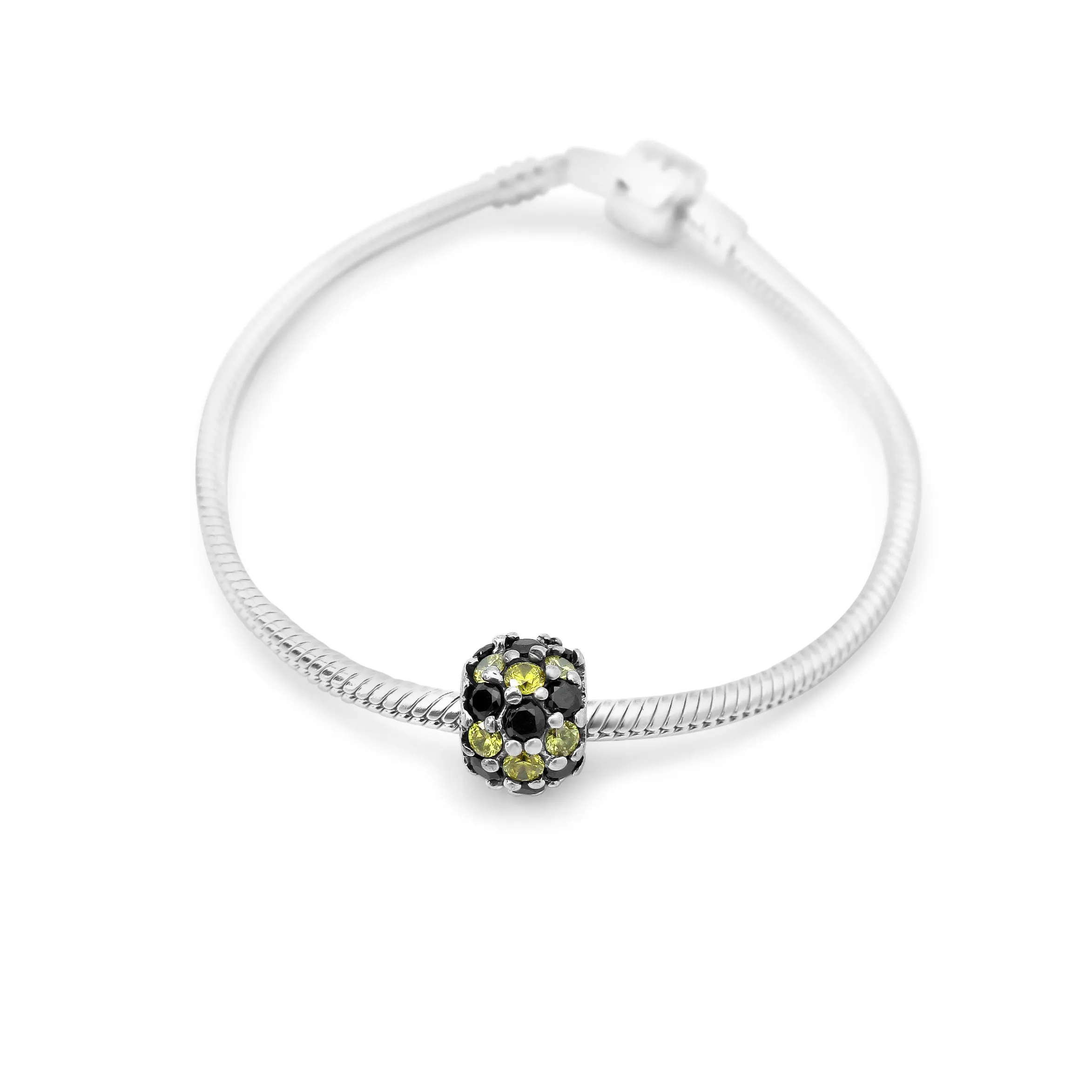 Black & Gold Swarovski Couture Charm