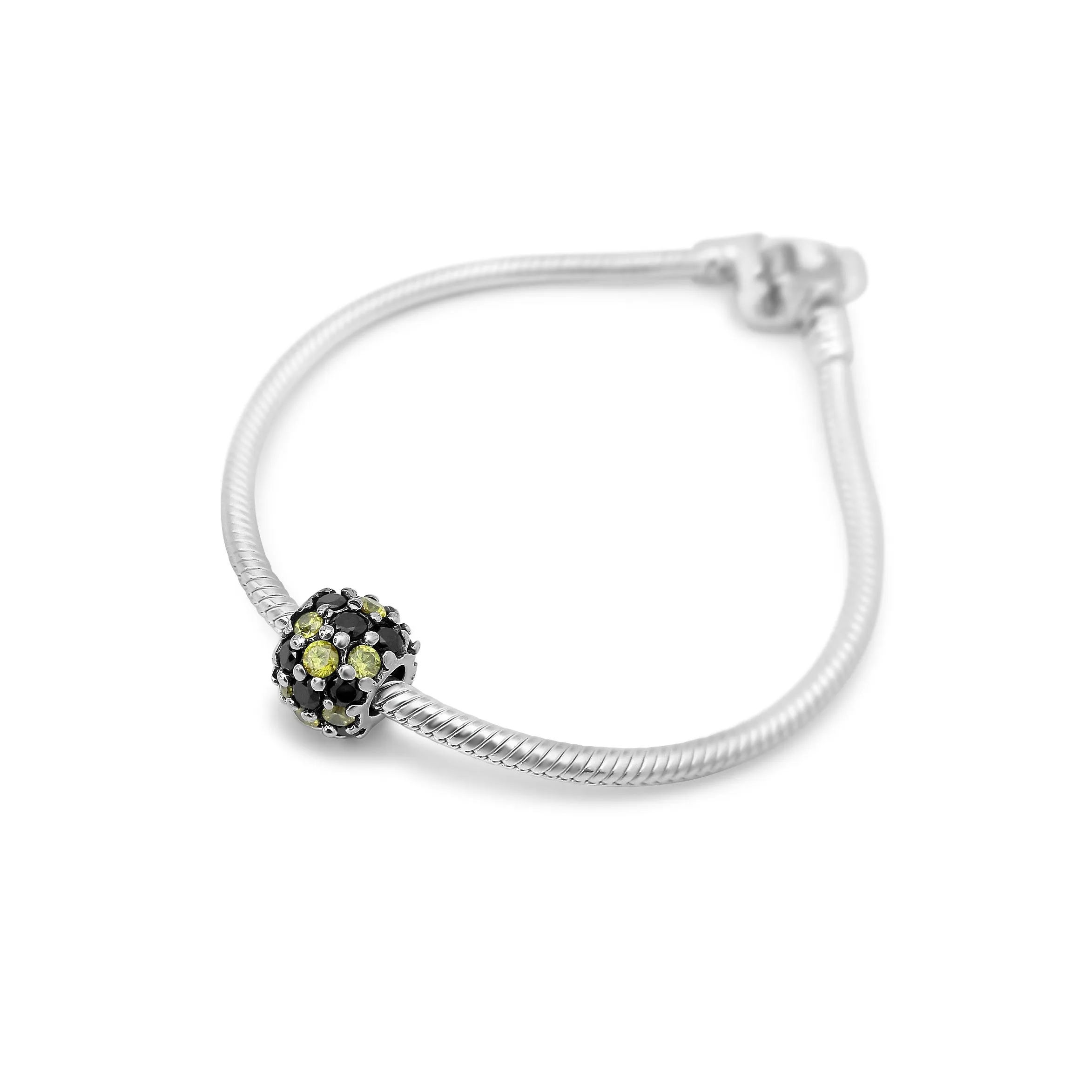 Black & Gold Swarovski Couture Charm