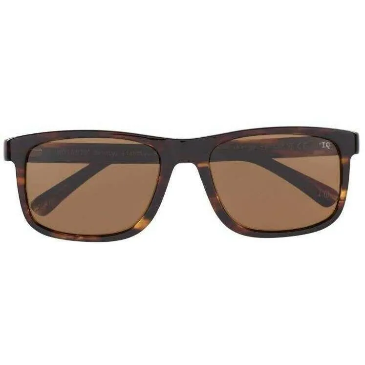 Botaniq Functional Rectangular Sunglasses - Brown Tort