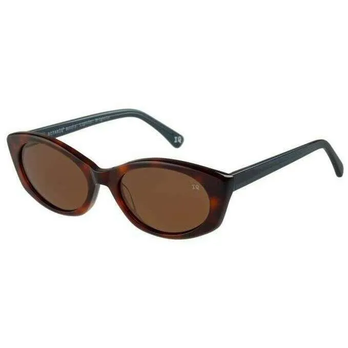 Botaniq Oval Cat-Eye Sunglasses - Brown Tort