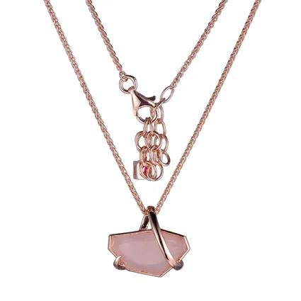 Bouquet Rose Gold Necklace