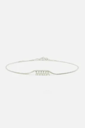 Bracelet - Mama Silver