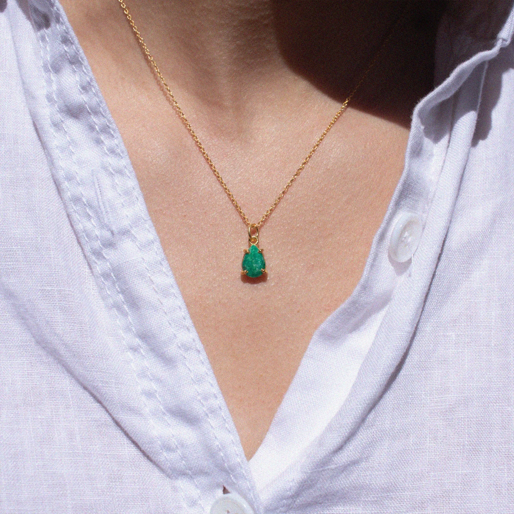 Capricorn Birthstone Necklace