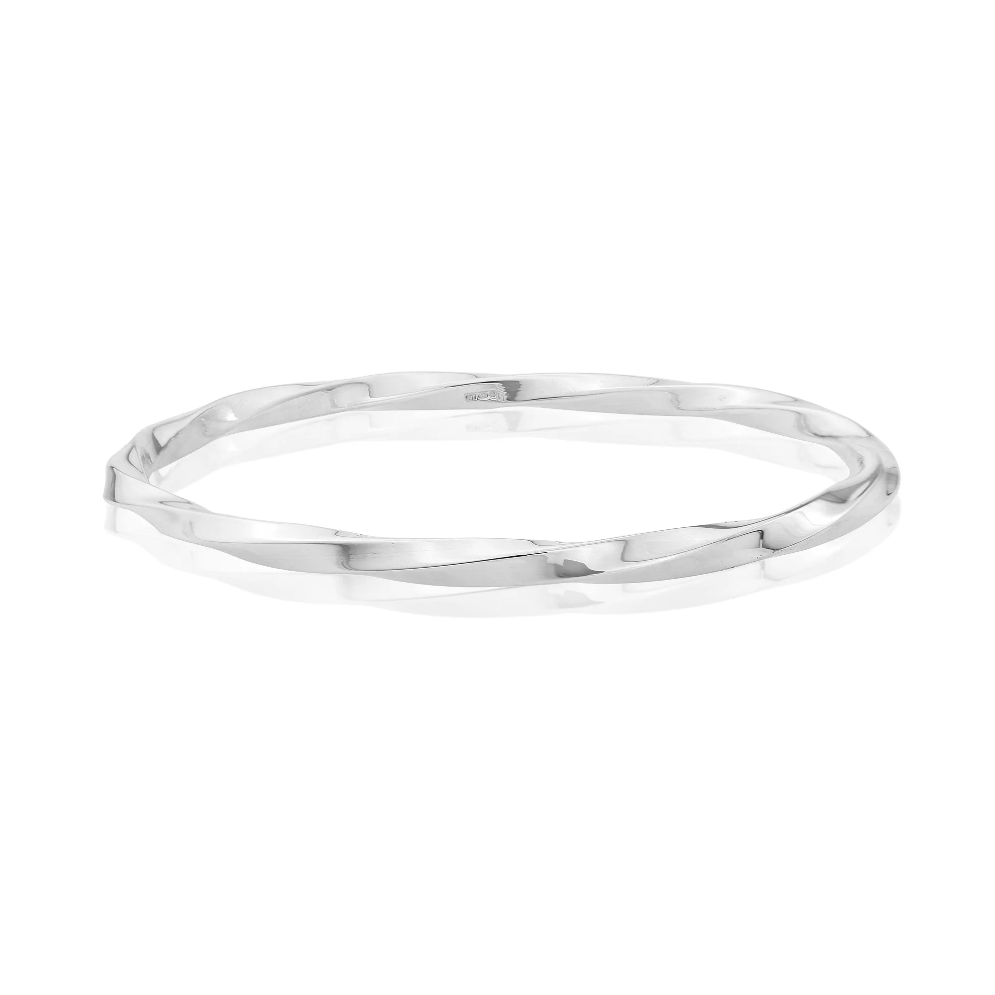 Charlotte Silver Bangle