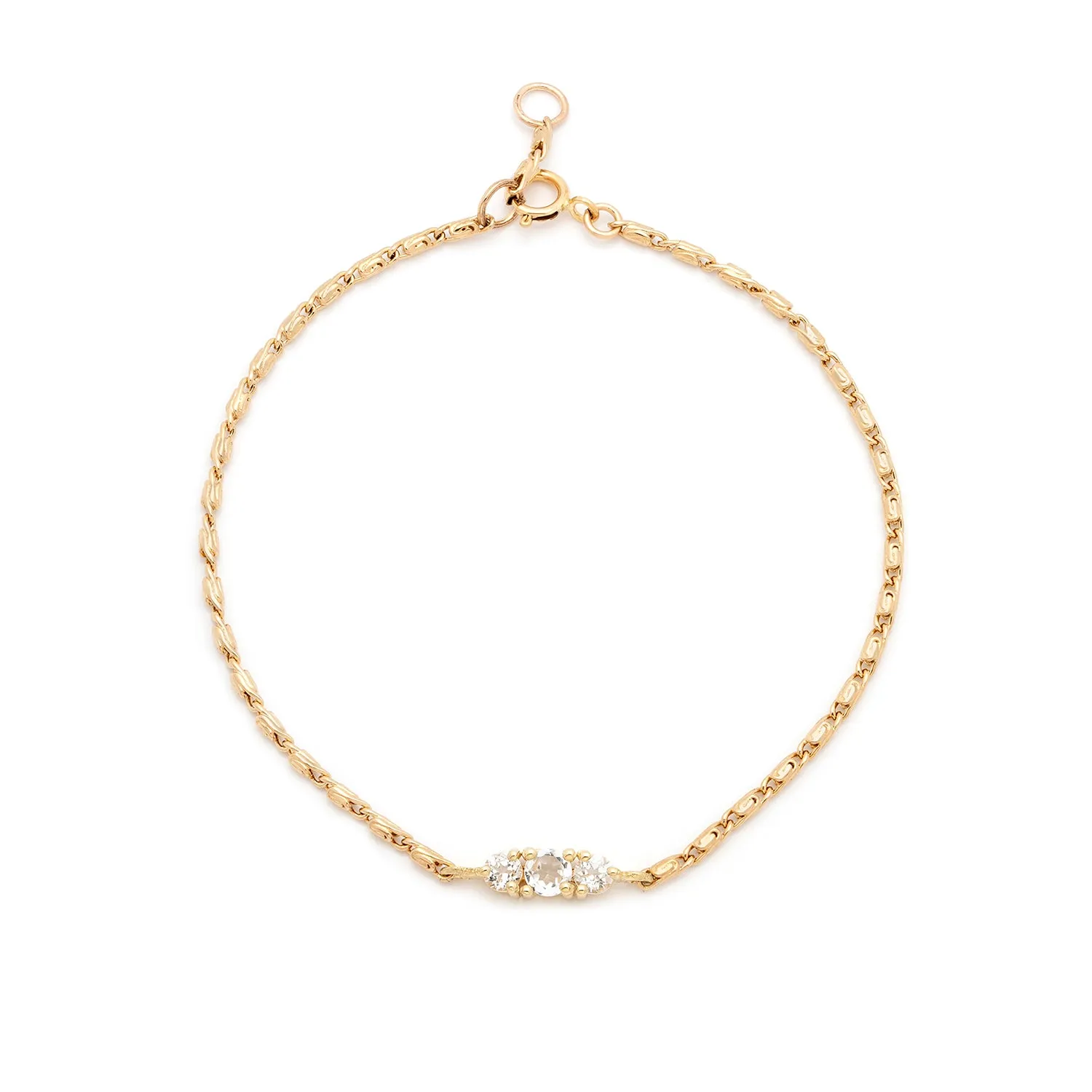 Circa Bracelet | White Topaz