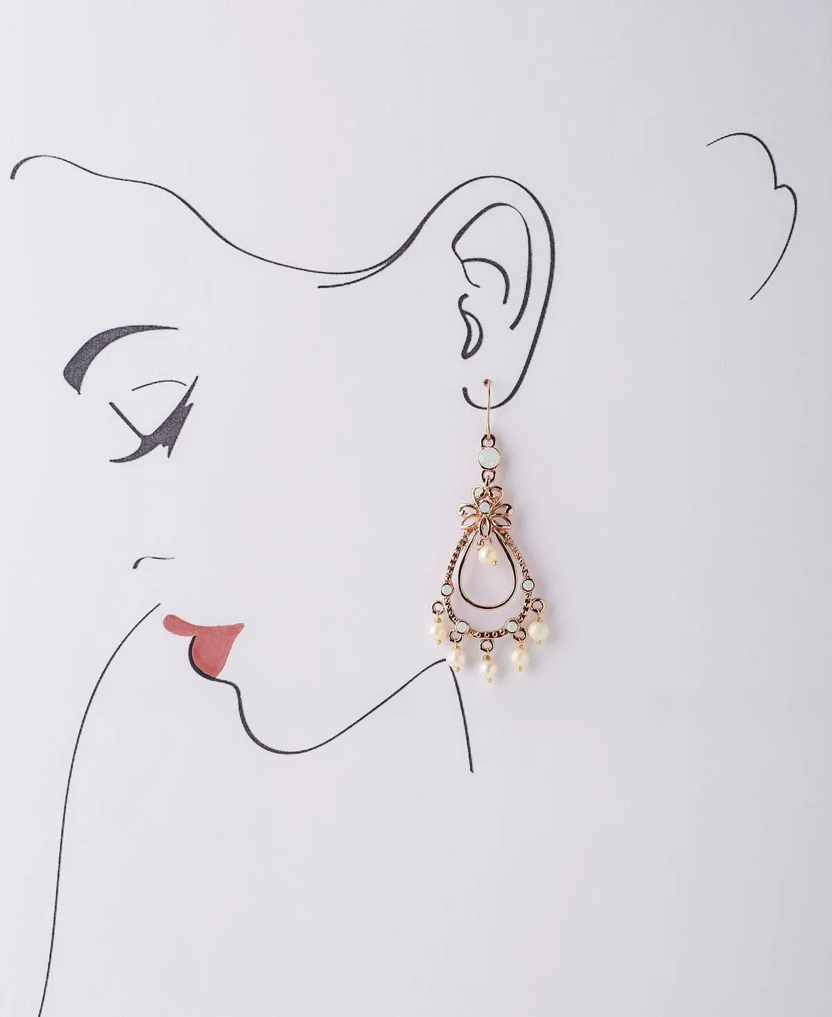 Classic Pearl Hanging Earring