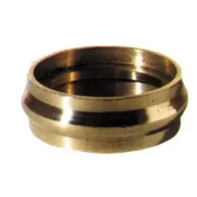 Collar ring in brass to suit screw plate castor