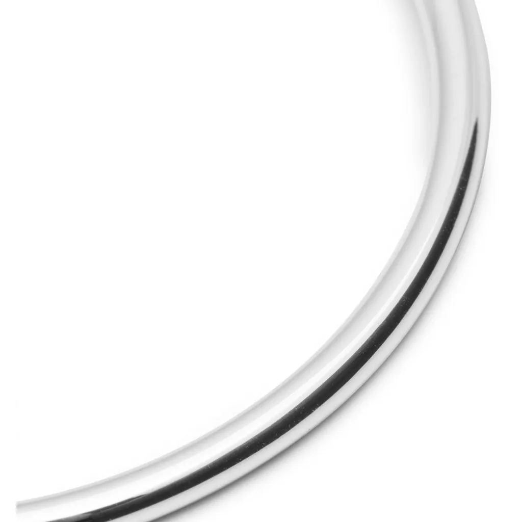 Color Bangle Shiny - Silver Plated