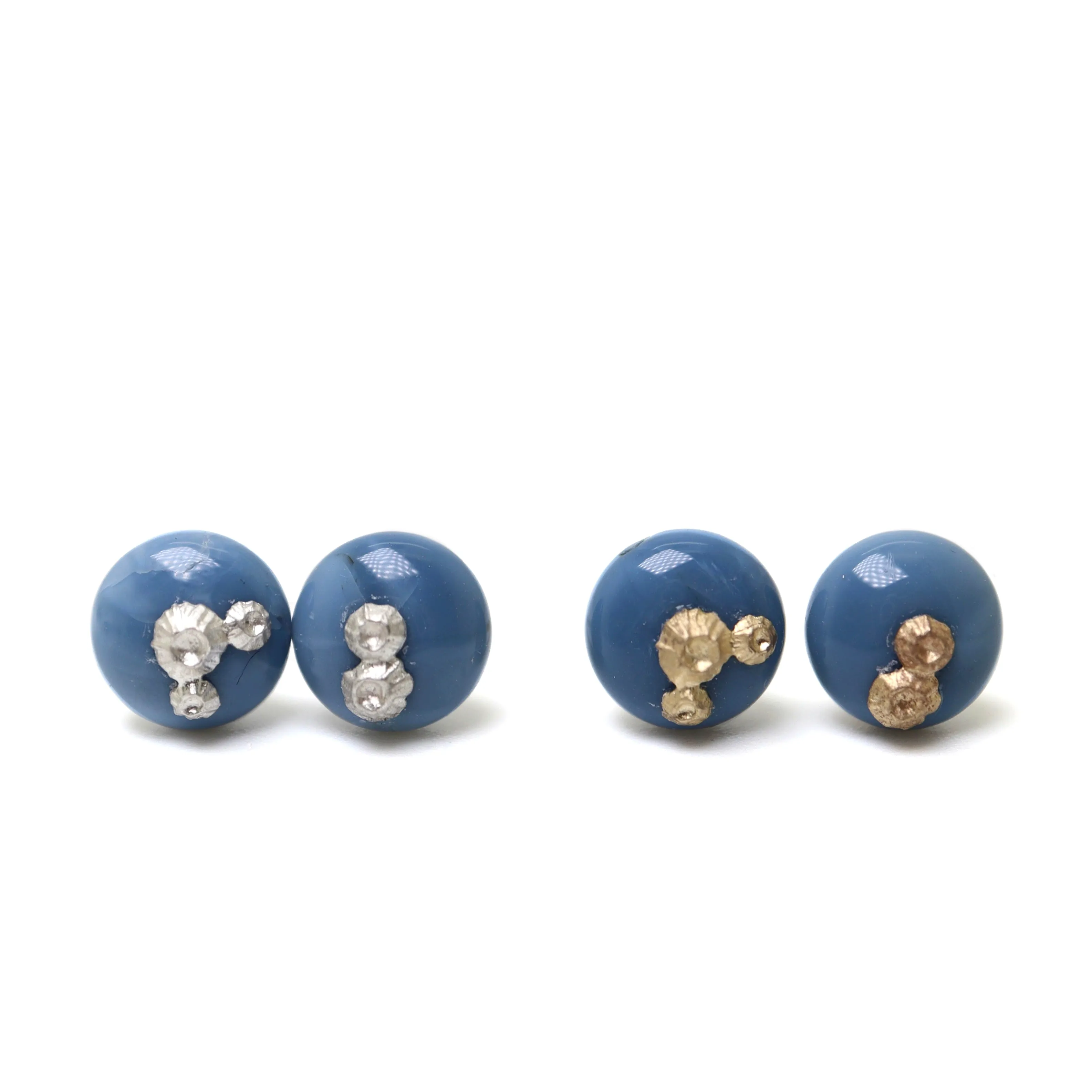 Cosmic Nest Opal Ruthie B. Studs with Barnacles