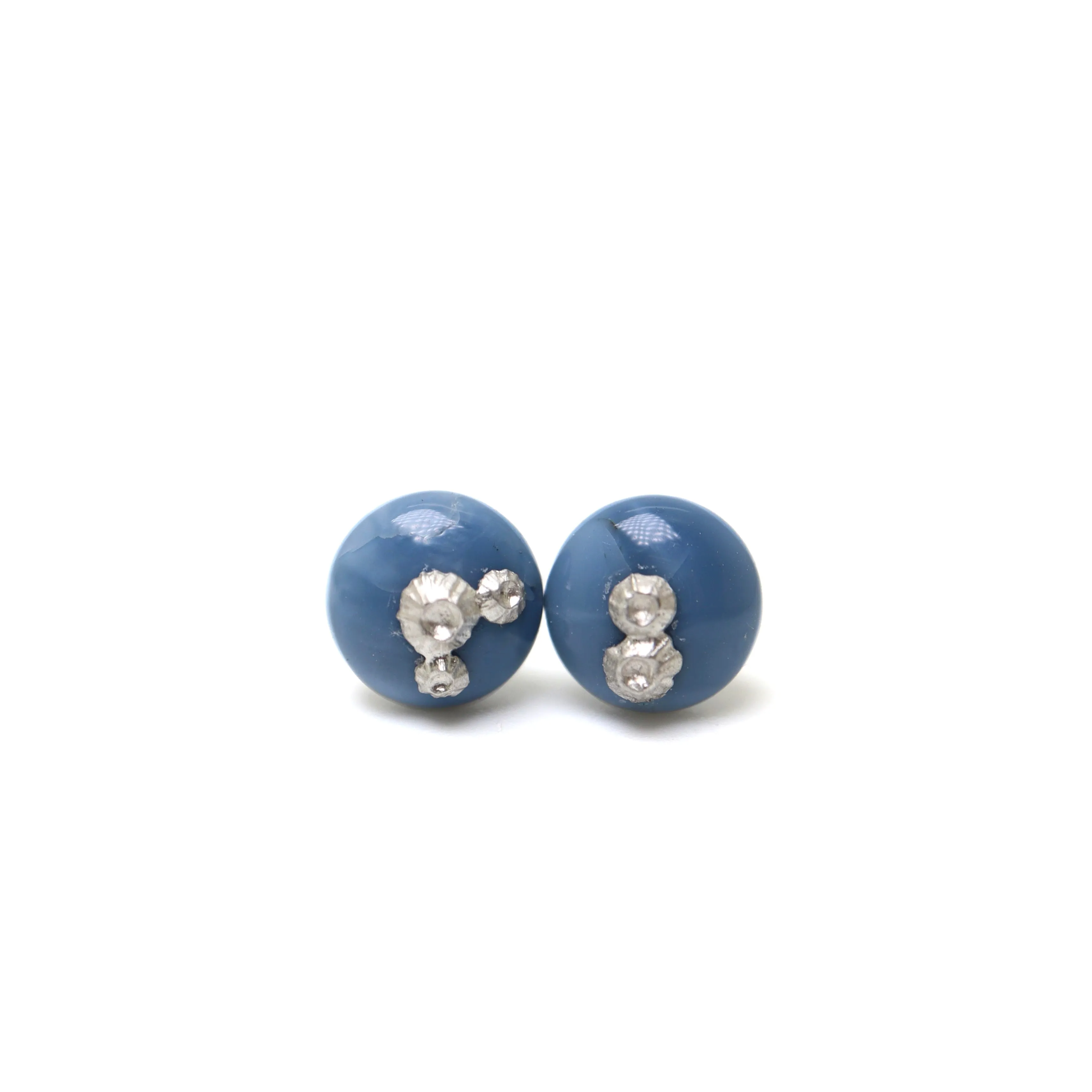 Cosmic Nest Opal Ruthie B. Studs with Barnacles