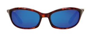 Costa Del Mar Mens Harpoon Tortoise Frame - Blue Mirror 580 Glass Lens - Polarized Sunglasses