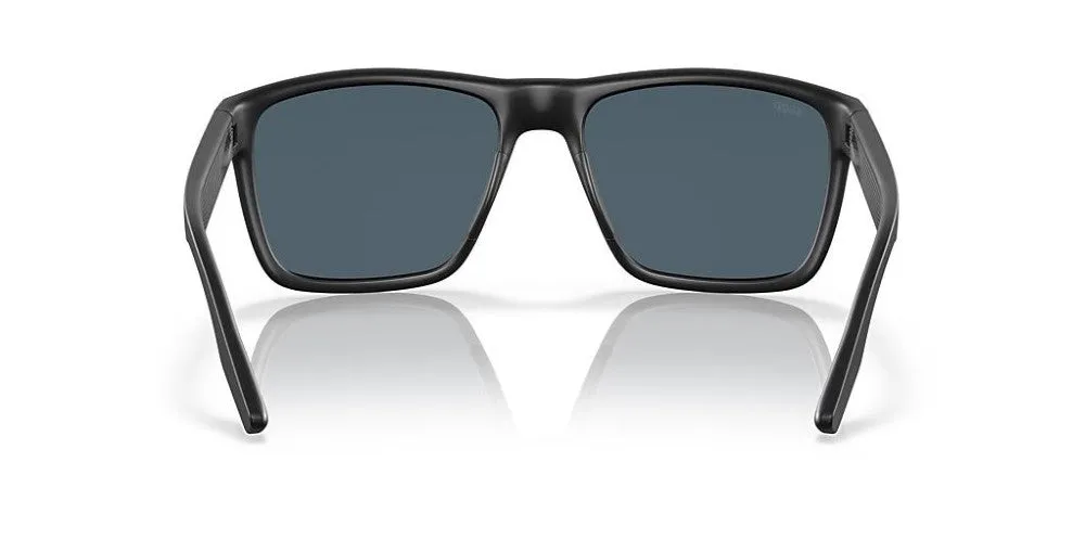 Costa Del Mar Paunch XL Matte Black Frame - Gray Plastic Lens - Polarized Sunglasses