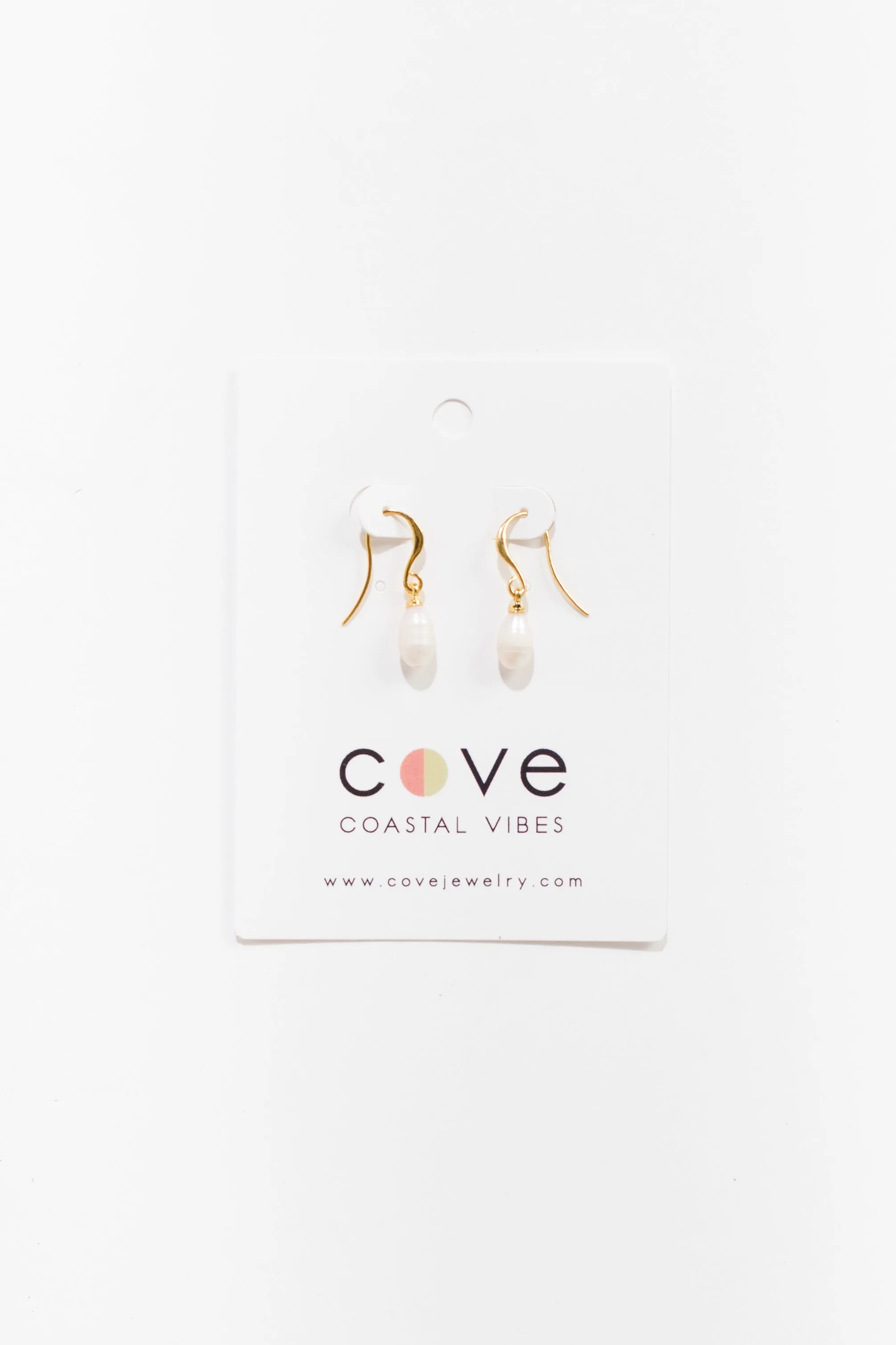 Cove Pearl Drop Earrings