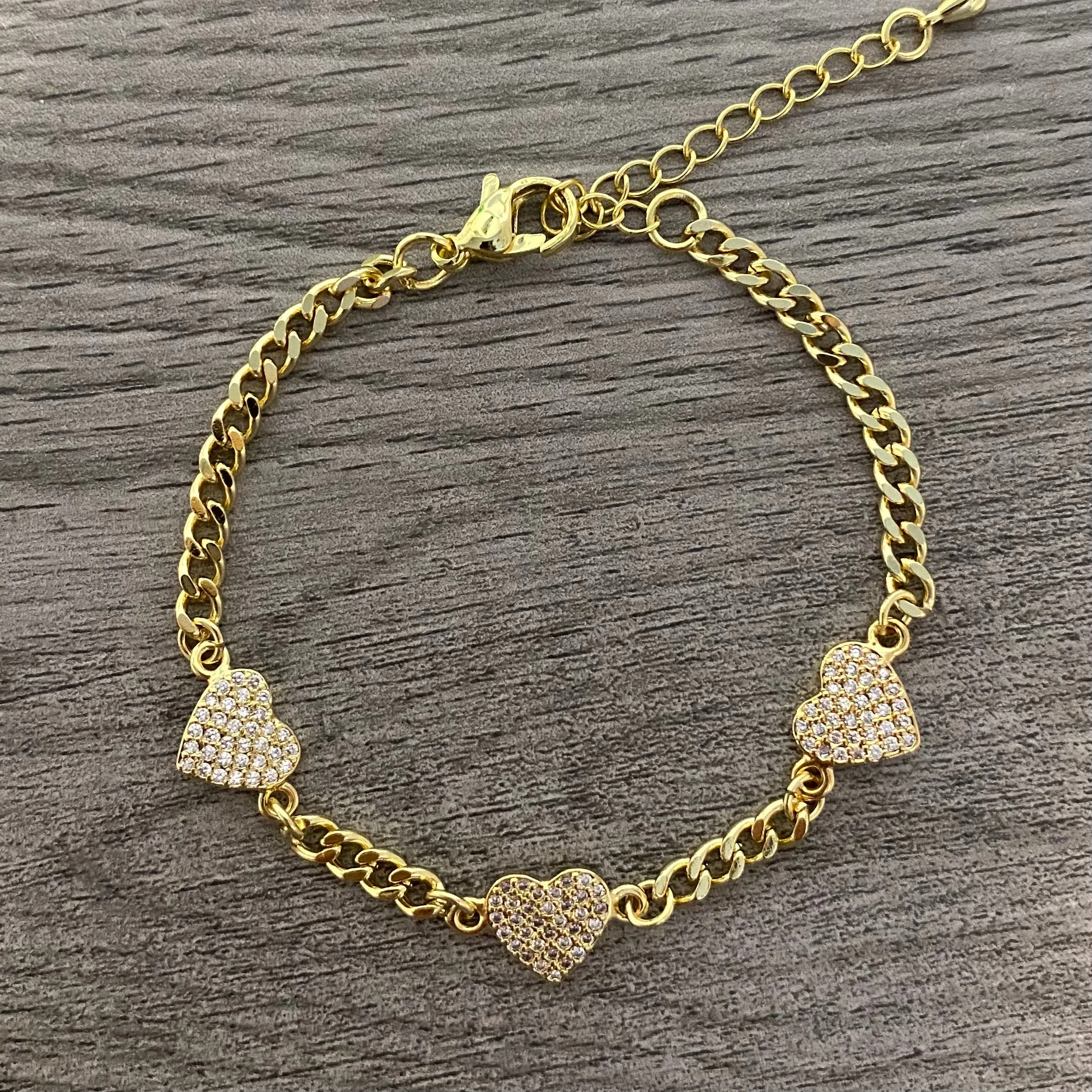 Cuban Heart Bracelet