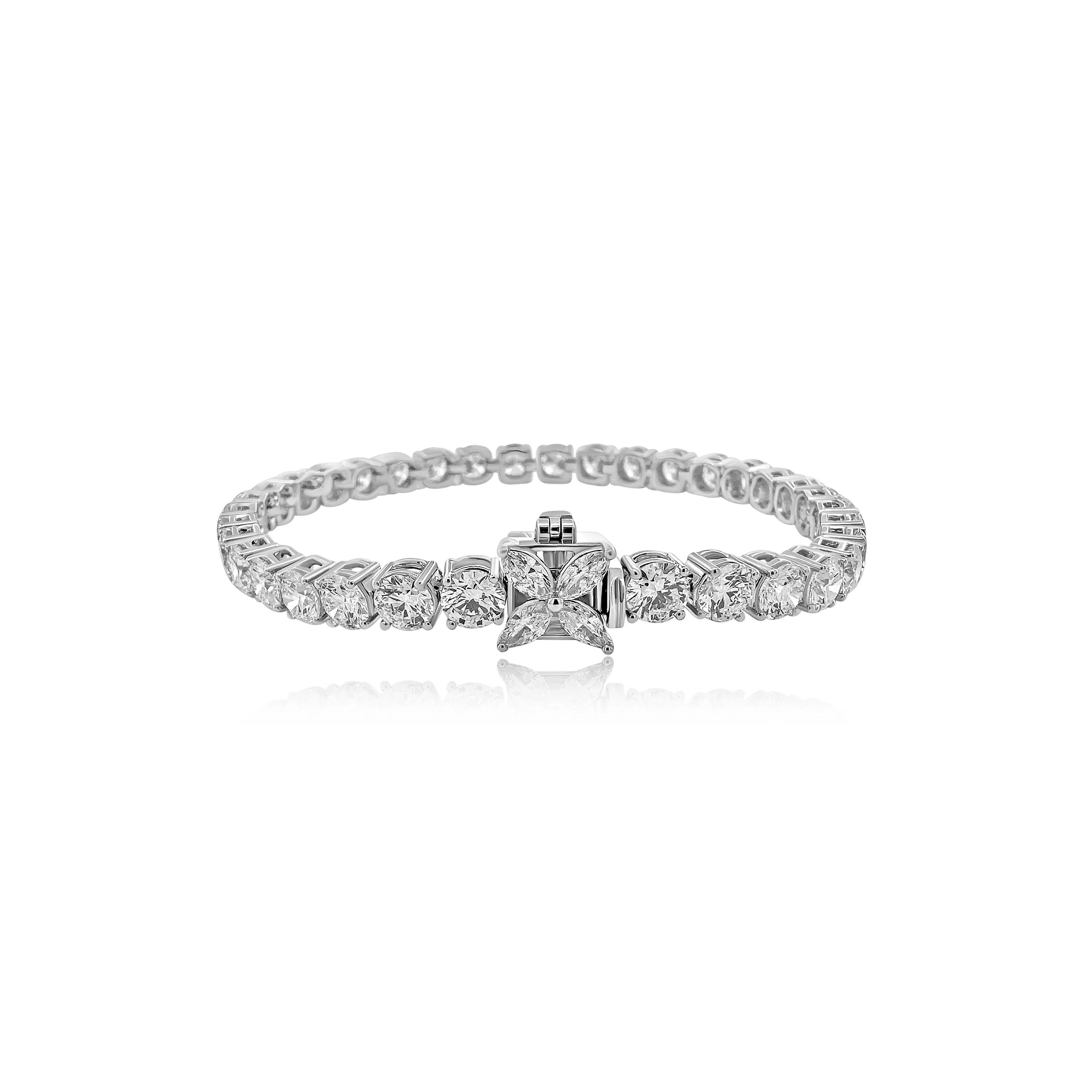 Diamond Bracelet 12.21 cts TW