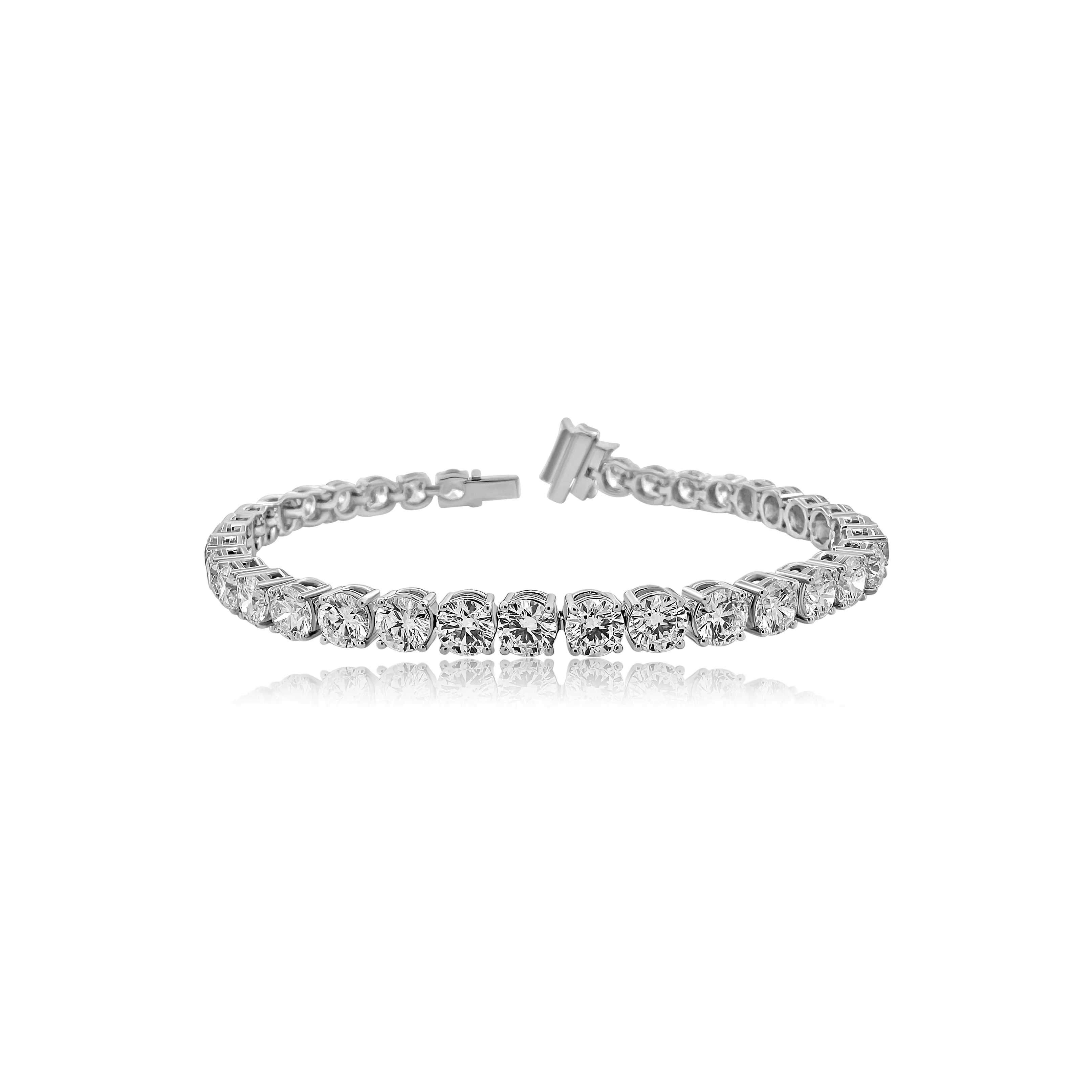 Diamond Bracelet 12.21 cts TW