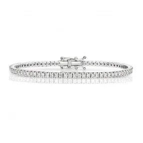 Diamond Jewellery 18ct White Gold Diamond Bangle BDQ105W