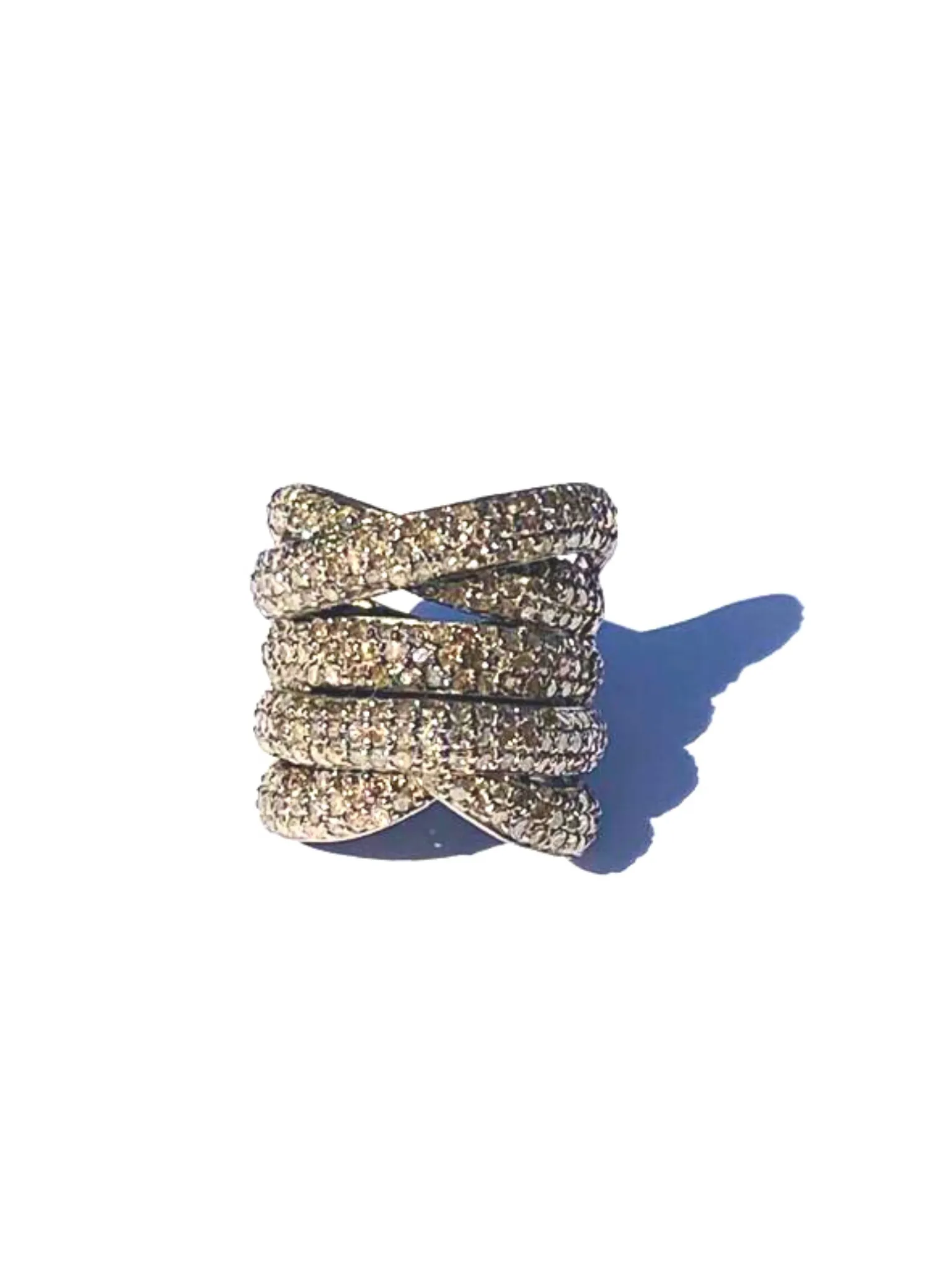 Diamond Rockstar Wrap Ring