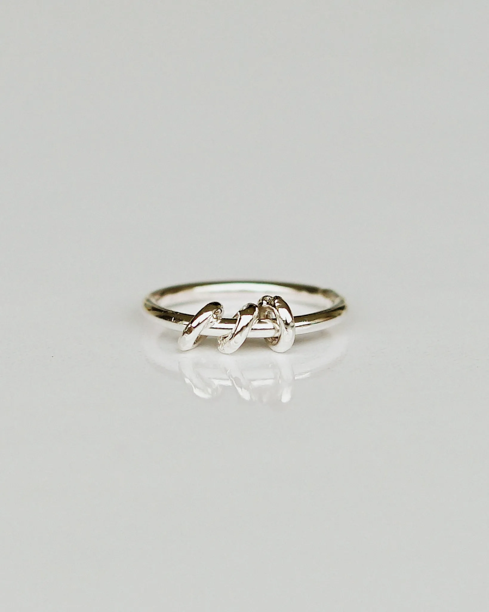 DRIE (Dree) ring  - Sterling Silver