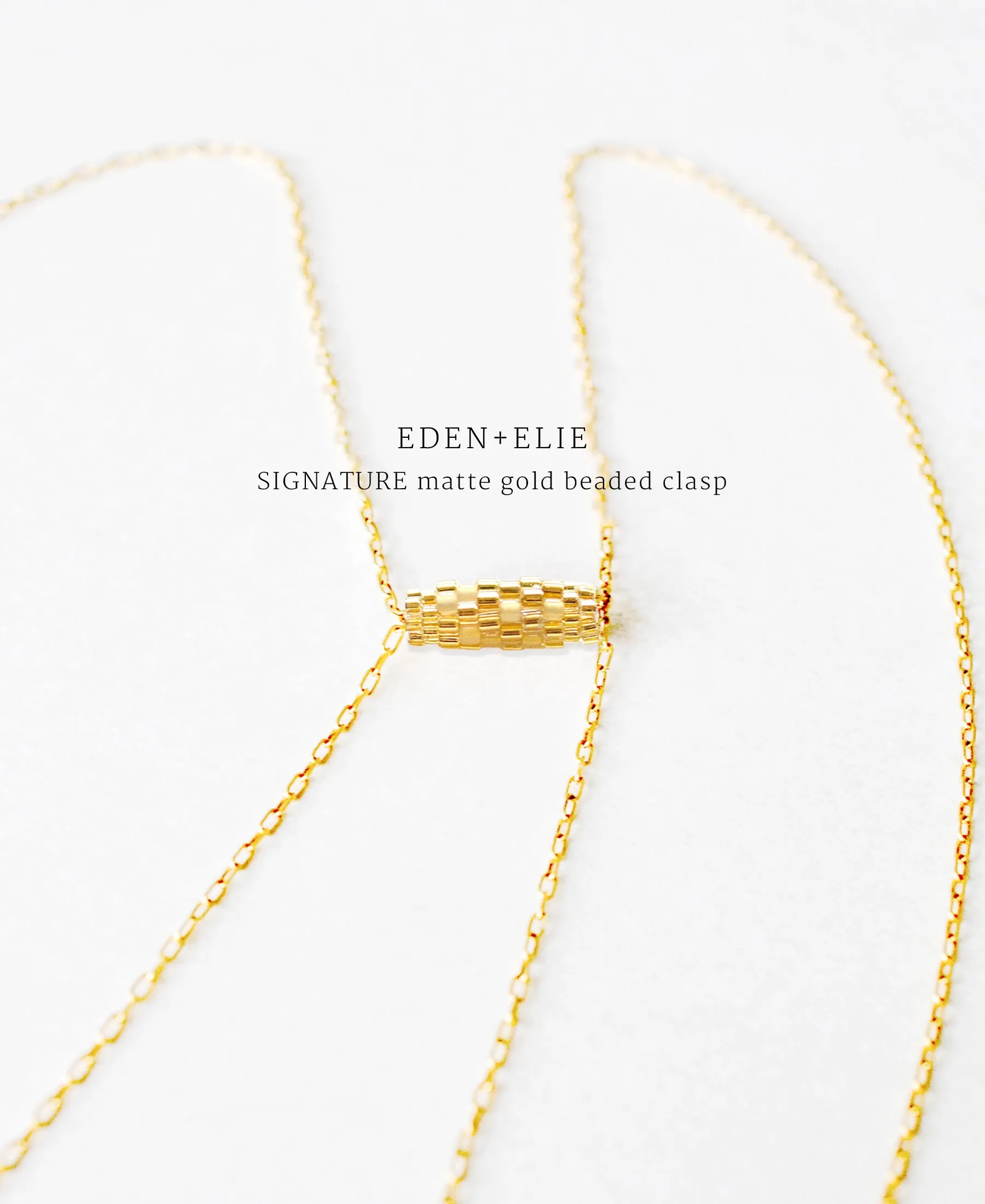 EDEN   ELIE Modern Peranakan adjustable length necklace - ruby