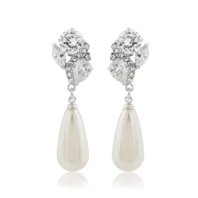 Elegance of Pearl Clip On Earrings