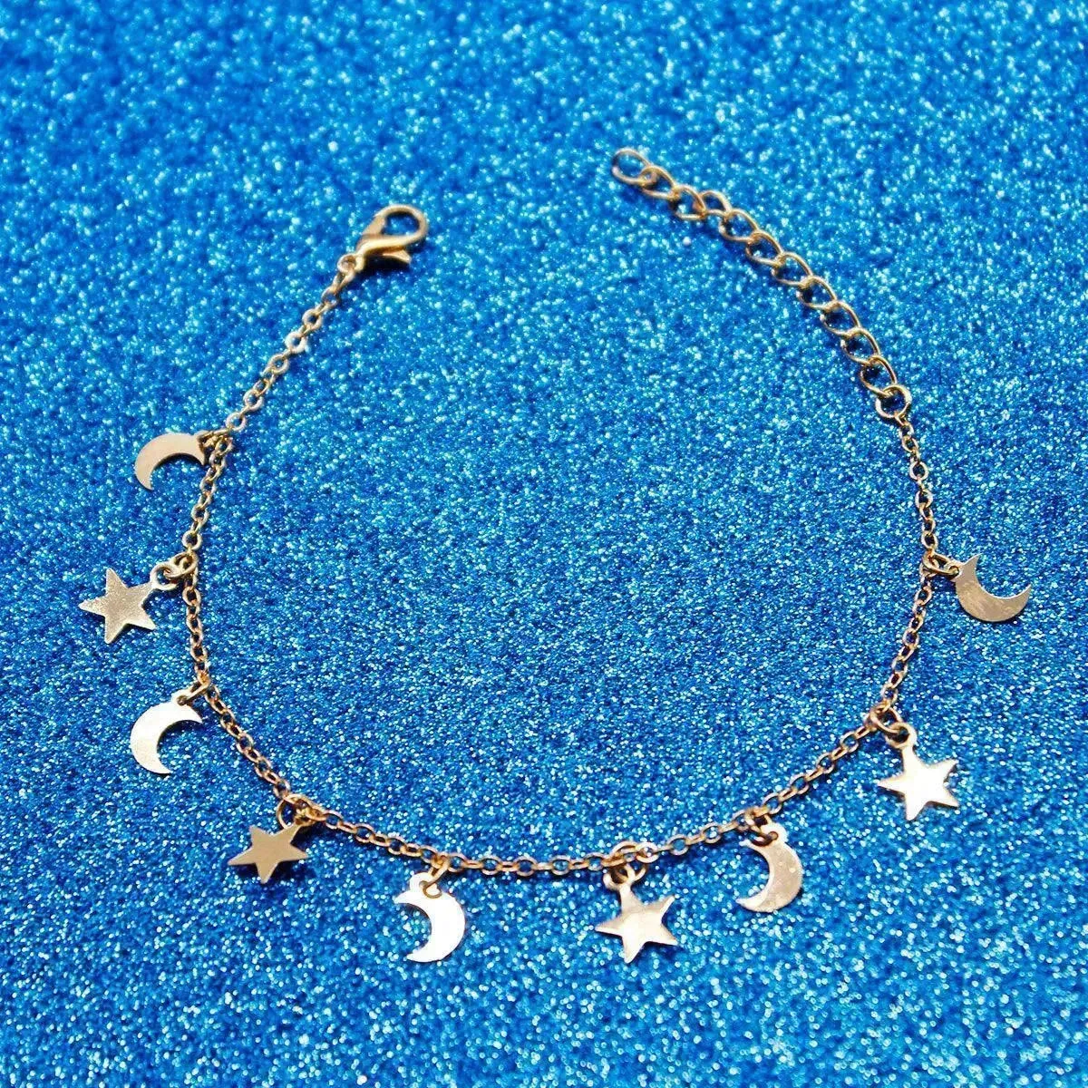 European And American Fashion Star Moon Combination Bracelet