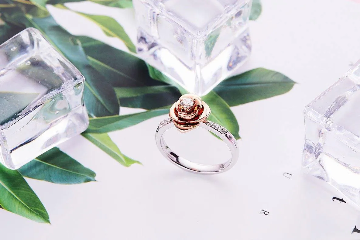 Flower Diamond Ring