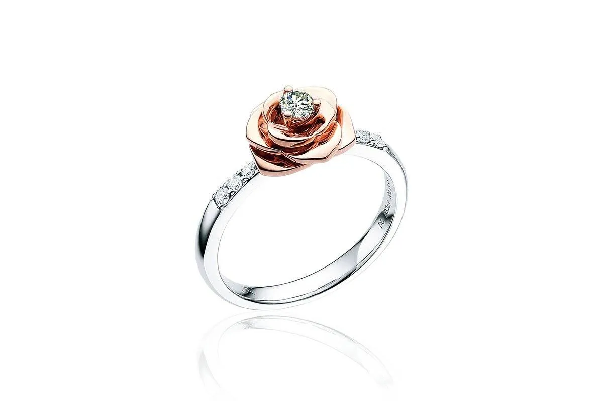 Flower Diamond Ring