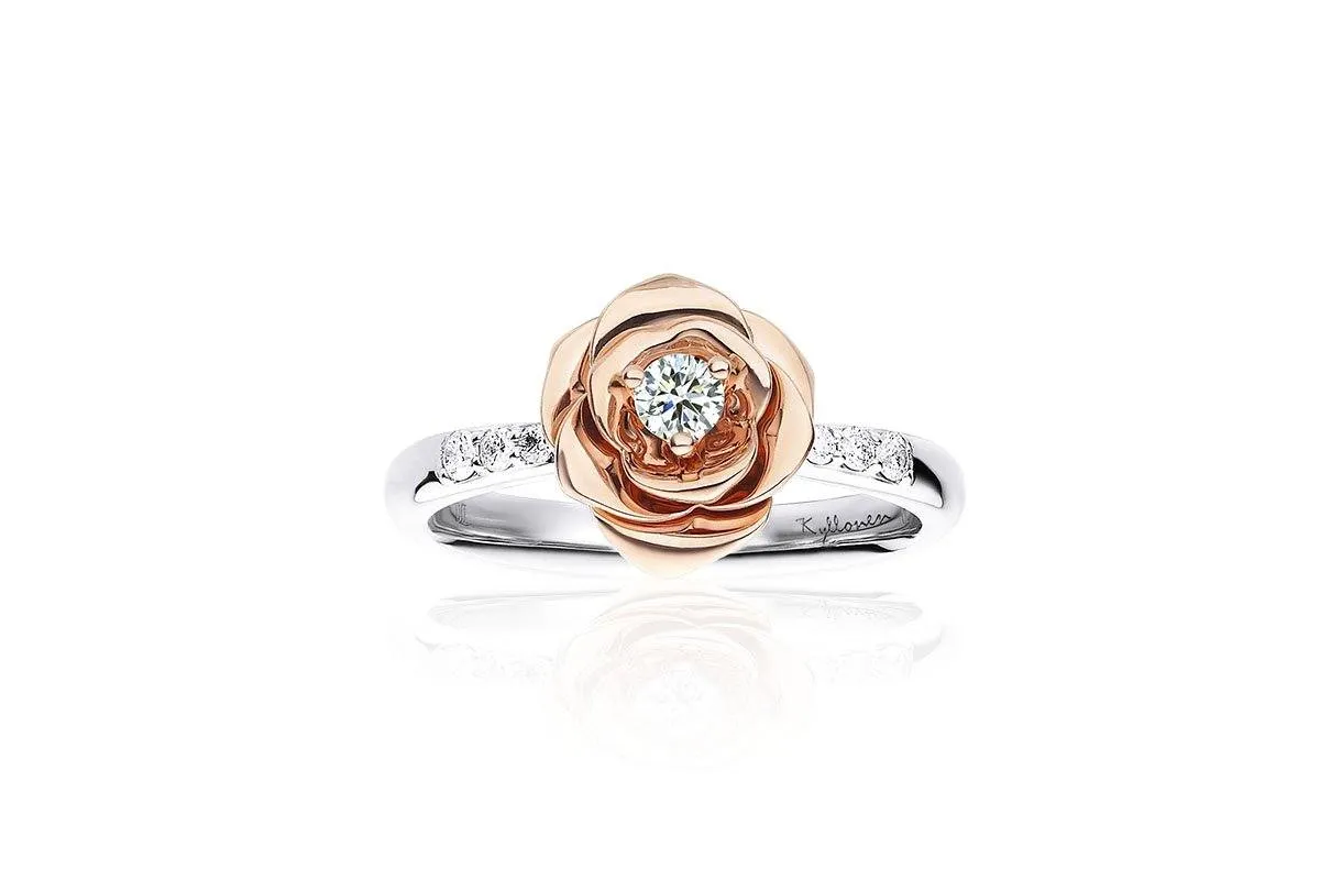 Flower Diamond Ring