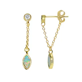 Full Swing Opal Earrings