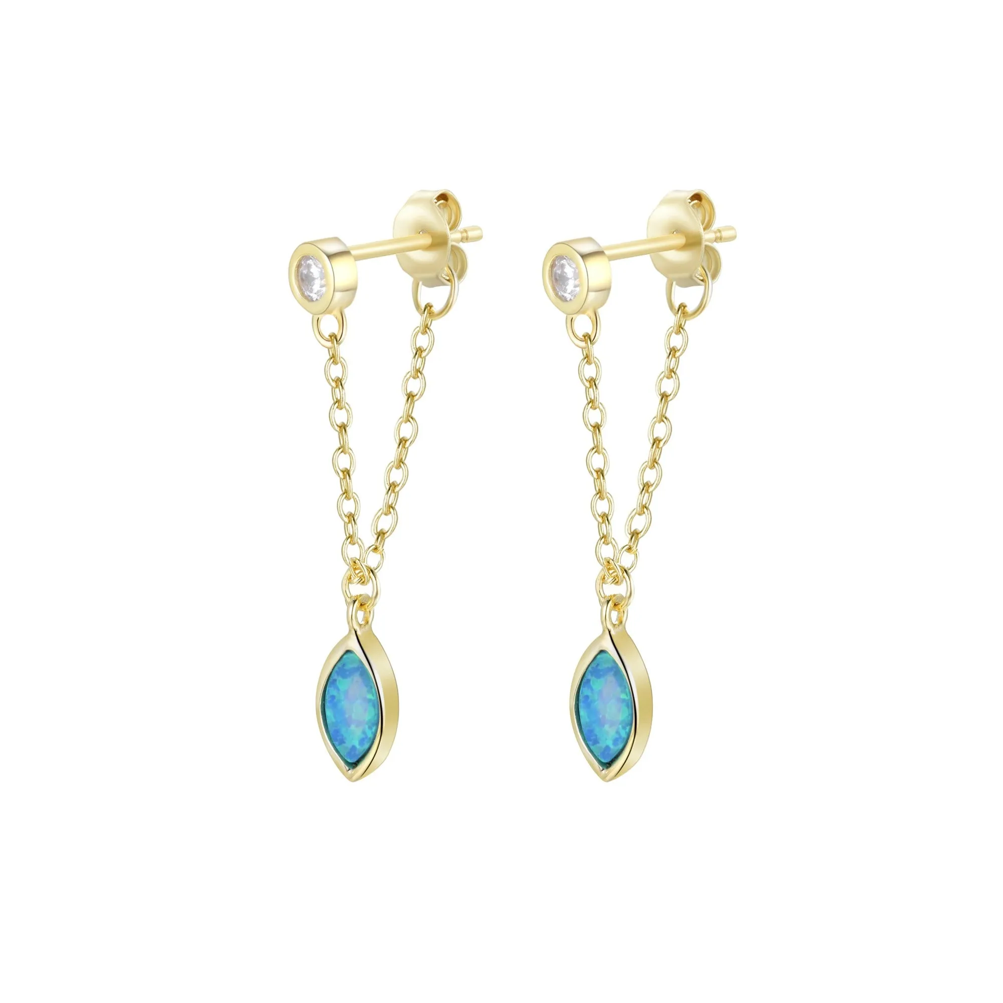 Full Swing Opal Earrings