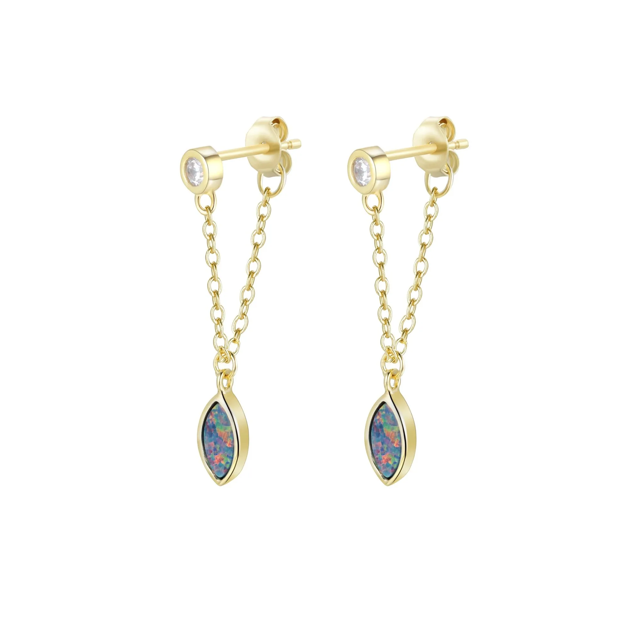 Full Swing Opal Earrings