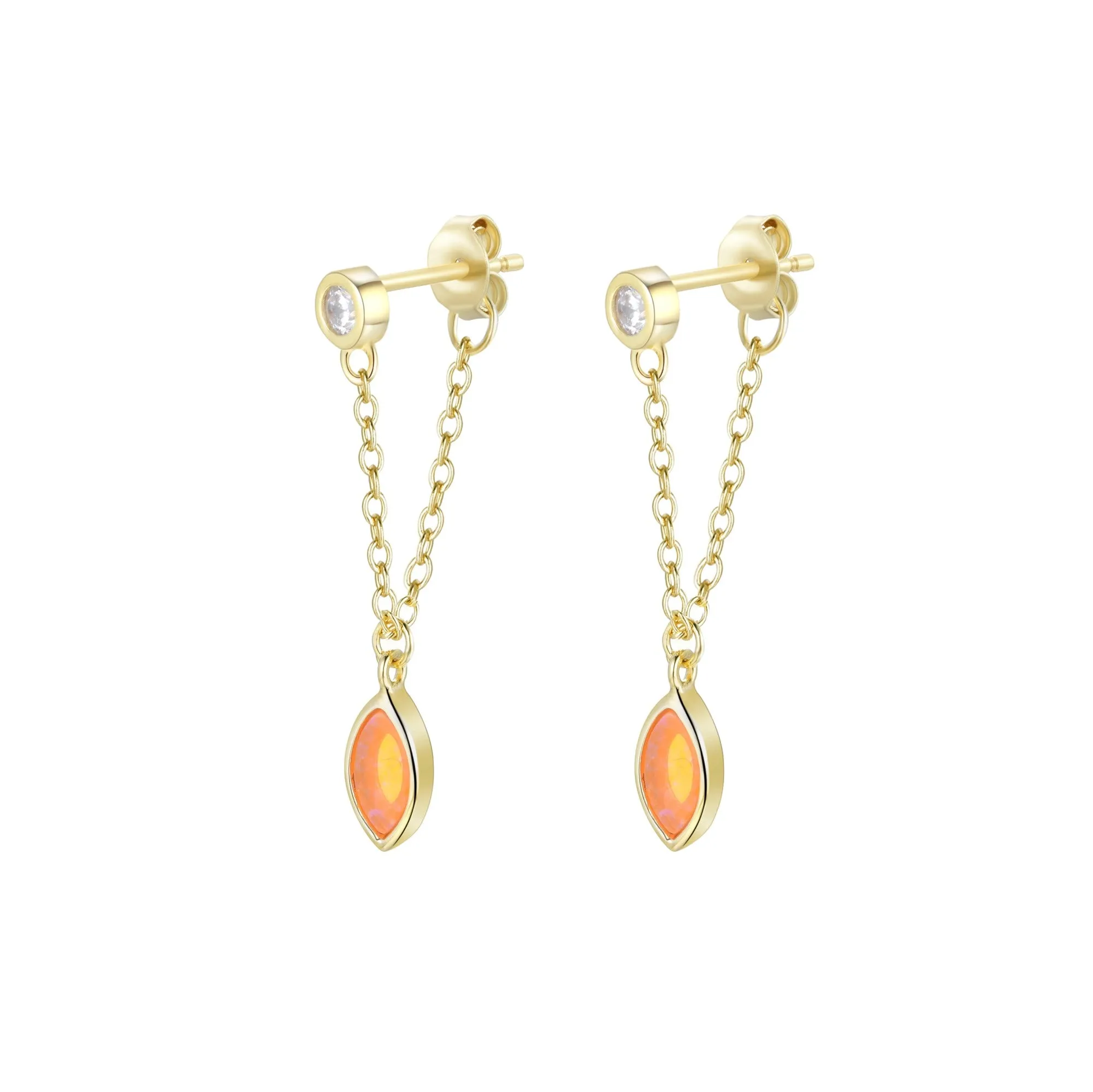 Full Swing Opal Earrings